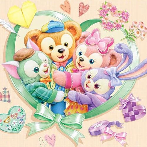 ZYSMIY ダイヤモンドアートキットDIY 手作り絵画 手芸キット モザイクアート 5D モザイクアート ダイヤ..