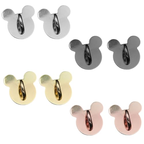 8個 キーリングハンガー パーツ、BetterJonny クマ ケース チェーン パーツ スマホ リング 携帯リング ..