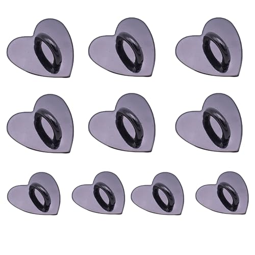 [Dalyvia] 10個 キーリングハンガー パーツ メタル スマホチェーン チェーン パーツ 貼り付け スマホ ..