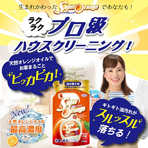 【まとめ買い】UYEKI(ウエキ) スーパーオレンジ 住居用多目的洗剤 泡タイプN 消臭...