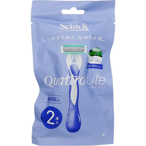 Schick(シック) クアトロ ライト 敏感肌用 2本入