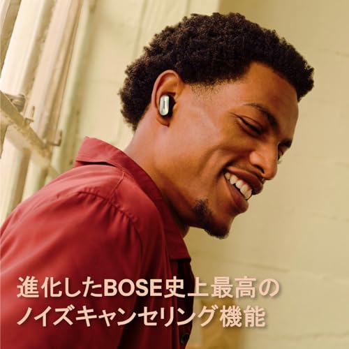 Bose QuietComfort Ultra Earbuds (��2����) �磻��쥹 �Υ�������󥻥�� Bluetooth ����ۥ� ��Ĺ6����Ϣ³���� IPX4���ʽ�� ���ޡ����֥����ǥ��� ���Ϥν��㲻 �֥�å�