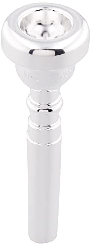 バック トランペット マウスピース 7DW 銀メッキ仕上げ