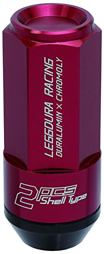 KYO-EI(���ʻ���) LEGGDURA RACING Shell Type Lock & Nut Set(CL53) ��ǥ塼��졼���󥰥����륿���ץʥå�(���å�&�ʥåȥ��å�) M12��P1.25��å� CL53-13R