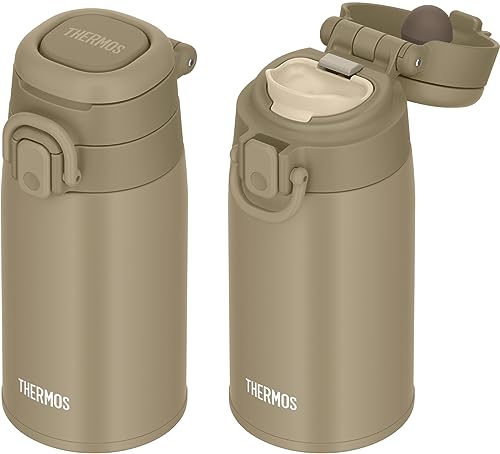 サーモス 水筒 真空断熱ケータイマグ キャリーループ付き 400ml ベージュ JOS-400 BE