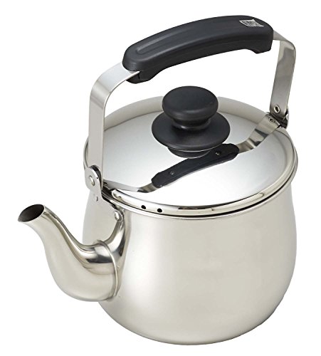 パール金属 ワコートレーディング ケトル シルバー 約幅240 奥行170 高さ240 mm 広口 2.5L IH対応 ステ..