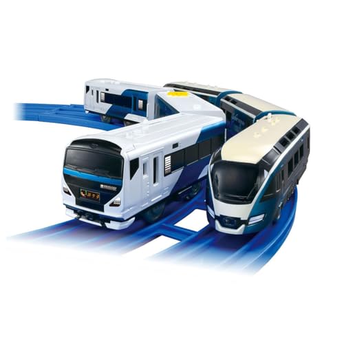 タカラトミー(TAKARA TOMY) プラレール E257系踊り子＆サフィール踊り子 ダブルセット 電車 列車 おもちゃ 3歳以上