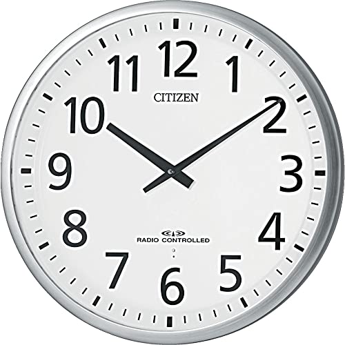 リズム(RHYTHM) 掛け時計 電波時計 オフィス 大型 高感度受信...(3.0)