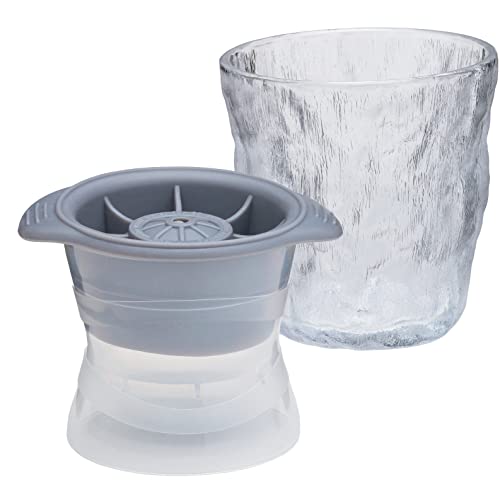 リマーク ウィスキーグラス & 製氷皿 シリコン 丸 ボール 大きい 6cm ON THE ROCKS オンザロック セット