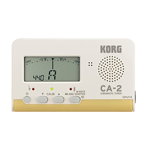 ◆商品名：KORG クロマチックチューナー CA-2 吹奏楽 ブラスバンド オーケストラ ギター 声楽 アカペラ 個人練習に最適 200時間連続稼働 軽量 コンパクト音名表示が大きく見やすい、液晶針式メーター。スマートな軽量コンパクト・ボディ。様々な楽器に適した充実のチューニング機能。約200時間の連続使用が可能。