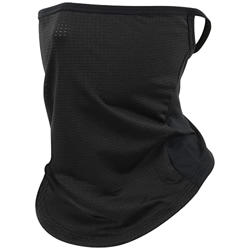 [Tophana] フェイスカバー uvカット 冷感 【接触-5℃冷感技術】 【専門機関UPF50+(認証済み)・息苦しくない紫外線対策 】 ネックガード メンズ レディース 吸汗速乾 耳かけ 防風 防塵 日焼け防止