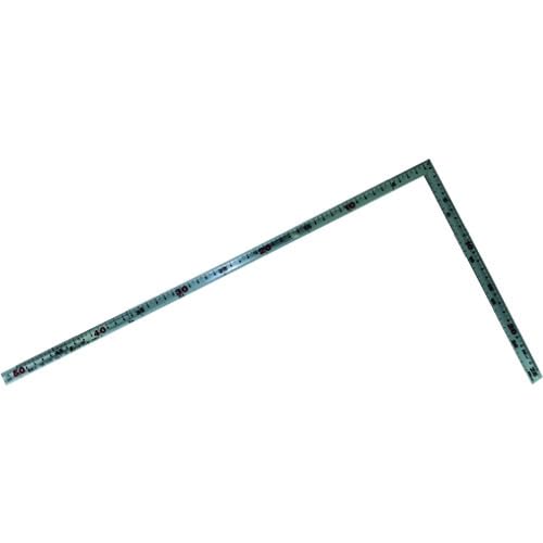 シンワ測定(Shinwa Sokutei) 曲尺 シルバー50cm 内ぴた 大工用 裏面角目盛 赤数字入 JIS 10359