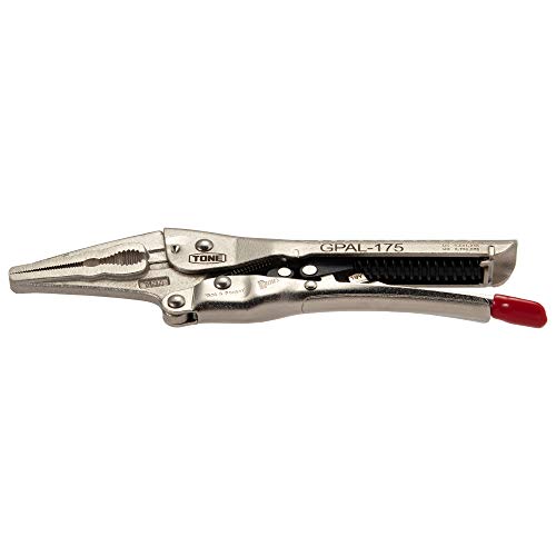 トネ(TONE) オートグリッププライヤ(ロングノーズタイプ) GPAL-175 全長195mm