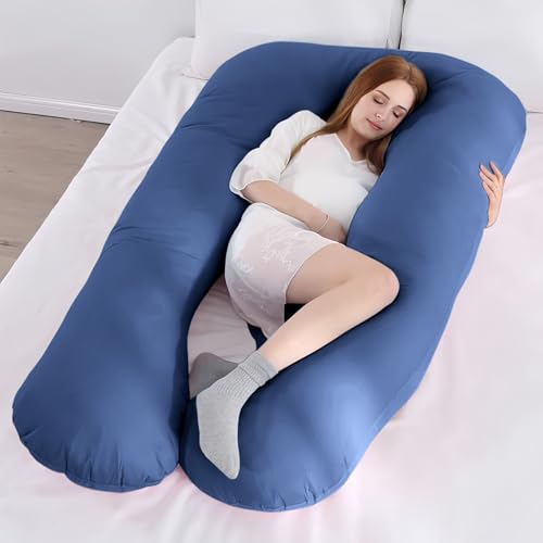 ◆商品名：Orbezil だきまくら 妊婦 抱き枕 U字全身枕 授乳クッション 多機能添い寝枕 全身を包み込むだきまくら 枕カバー洗える ダックブル－ 70*130cm【サイズ】70*130cm 、男女兼用の大きいサイズです。アップグレード...
