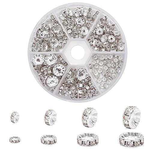 PH PandaHall ��160��/Ȣ ����ǥ� 4/6/8/10mm ʿ������ǥ� ��� �饤�󥹥ȡ����դ� ���ڡ������ӡ��� �᥿�� �ӡ��� ���������꡼...