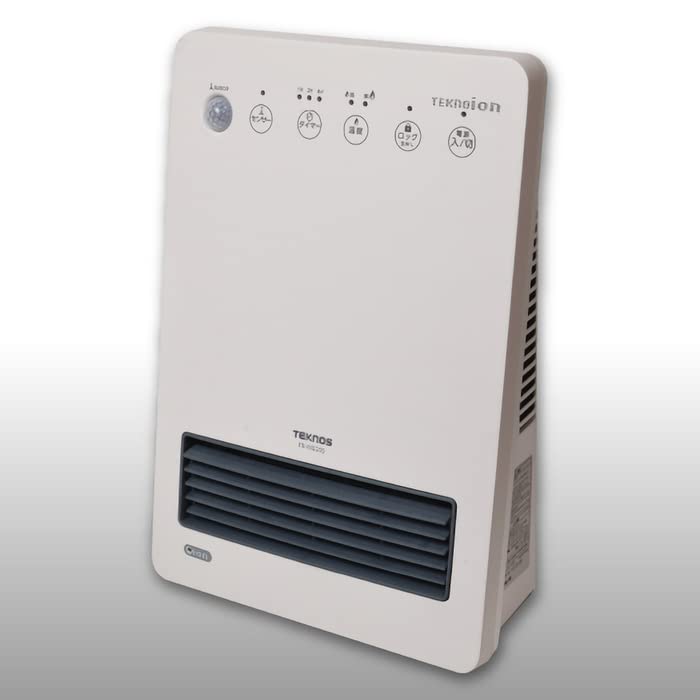 TEKNOS 人感センサー付きセラミックヒーター(テクノイオン) 1200W,600W TSI-M2203