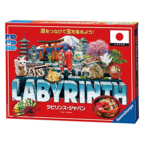 ◆商品名：ラビリンス・ジャパン (Labyrinth Japan ver.) ボードゲーム 82496 0 マルチカラー対象年齢 :8才以上対象性別 :男女共用(C) 2018 Ravensburger Spieleverlag