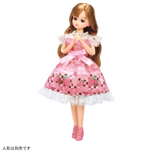 タカラトミー リカちゃん ドレス マイファーストドレス LW-02 いちごとリボン 着せ替え おままごと おもちゃ 3歳以上
