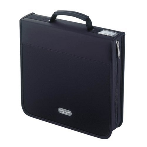 【2004年モデル】ELECOM CD/DVDウォレット CCD-W160BK (160枚収納)