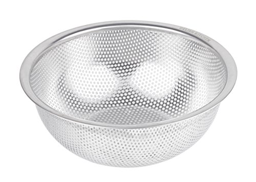 デリッシュキッチン パール金属 ざる シルバー 21cm デリッシュキッチン ステンレス製パンチボール 足付 HB-4233