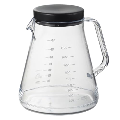曙産業 割れない コーヒーサーバー 1100ml ブラック ストロン 1100 食洗器対応 日本製 TW-3764