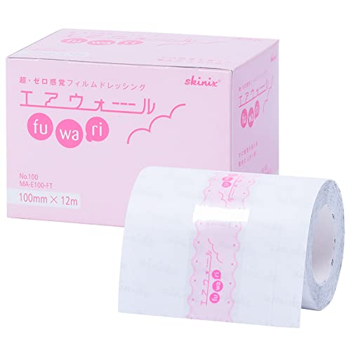 skinix エアウォール ふ・わ・り 超・ゼロ感覚フィルムドレッシング 100mm×12m MA-E100-FT