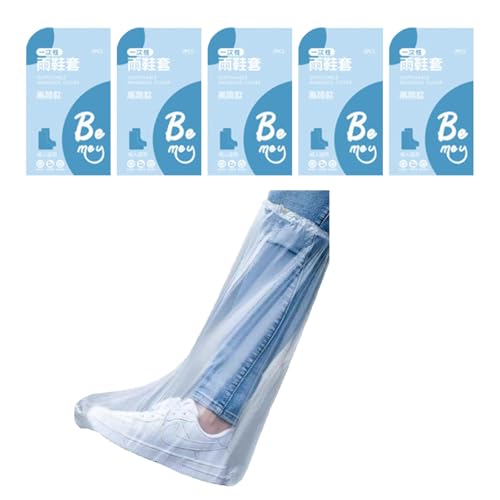 [FamGift] 靴カバー 防水 使い捨て レインシューズカバー 靴 靴濡れ防止 極厚 厚手 クリア 男女兼用 携..