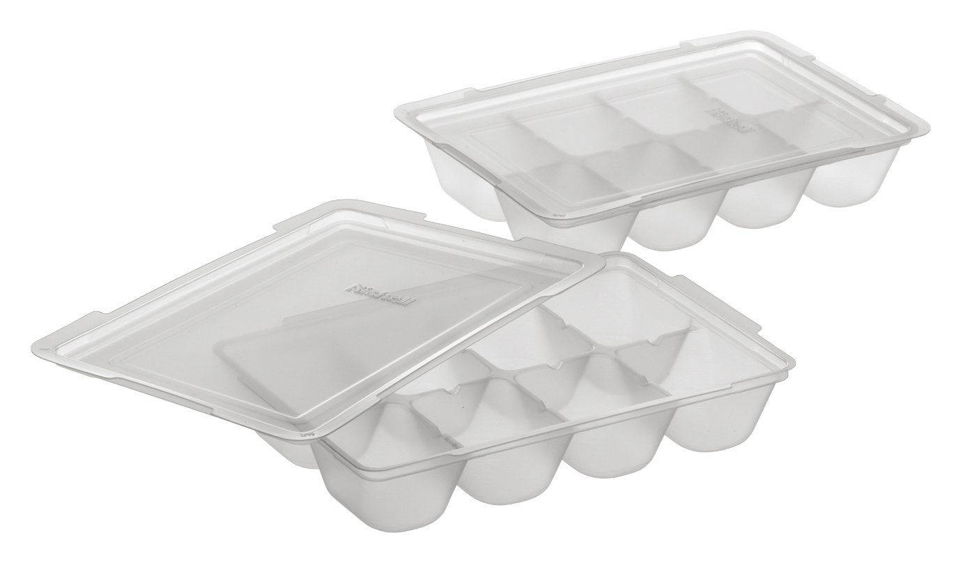 Richell Cooking Utensils: Divided Freezing Block Tray 25 (8 blocks, 2 trays, 25ml capacity per block)