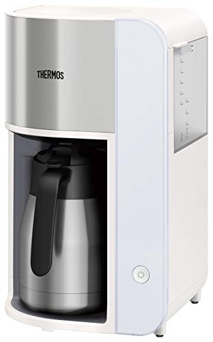 サーモス(THERMOS) 真空断熱ポット コーヒーメーカー 1L ホワイト ECK-1000 WH