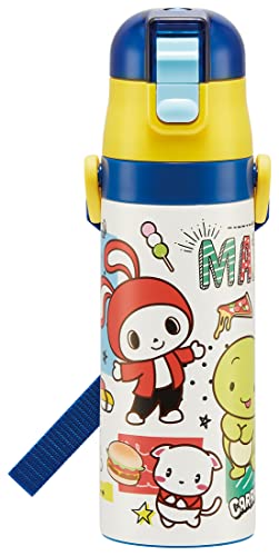 스케이터(skater) 어린이용 스테인리스 물통 직접 마시는 470ml 마이젠 시스터즈 23 아이에게 상냥한 경량 타입 소년 보냉 전용 waterbottle 스포츠 병 귀여운 키즈 아이 아이 물병 SDC4-A