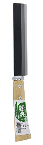五十嵐刃物工業 鋼典 両刃竹割鉈 165mm C-12