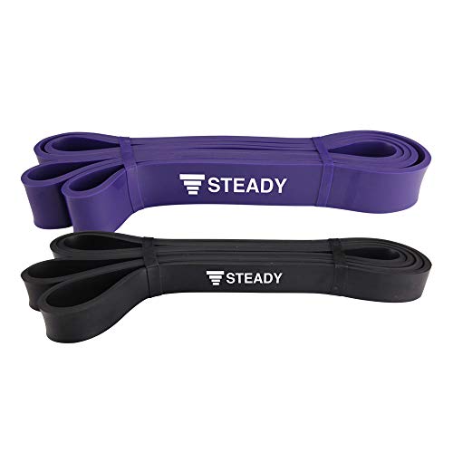 ◆商品名：STEADY トレーニングチューブ 【強度4段階】ST114 ゴムバンド ゴムチューブ トレーニングバンド(2. 2本SET(ハード&レギュラー))