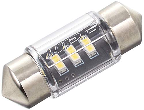 IPF ルームランプ LED 車用 T10×31 T8×28 70lm 6500K ホワイト 12V用 1個入 3LEDチップ XR-23