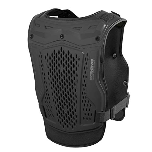 コミネ(KOMINE) バイク用 プロテクター エアスルーCEレベル2ボディアーマーフィット ブラック Free SK-828 12998 プロテクター CE規格レベル2