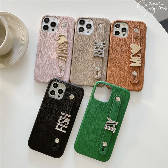 全5色 くすみカラー イニシャル ベルト カスタム 名入れ 名入れオーダーメイド レザー iPhone15 15Promax 15Plus iPhone15Pro iPhone14Pro iPhone14Plus iPhone14Promax iphone13 iphone13promax 13pro iPhone12 12Pro 12ProMax iPhone11 11pro ギフト プレゼント 推し活のサムネイル