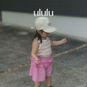NEW【送料無料】フリルレイヤードショートパンツ ナチュラル 子供服 ベビー服 女の子 男の子 ululu 出産祝い 新生児 ギフト ワッフル アイボリー レー...