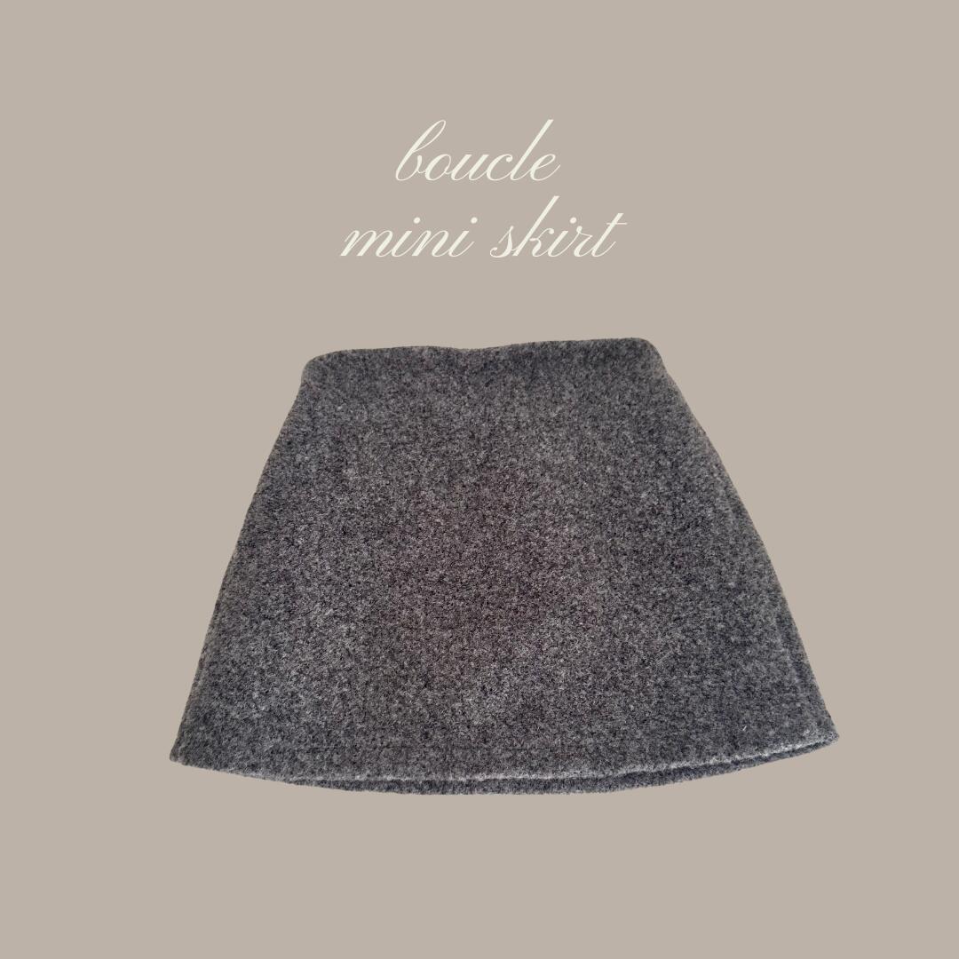 ＼2,900円→2,320円／NEW【送料無料】 ブークレミニスカート 子供服 ベビー服 女の子 男の子 ululu リボン ナチュラル ブークレ ミニスカート スカート