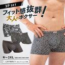 【 SALE クーポン利用で10%OFF 】 ボクサーパンツ メンズ 3枚 セット 和柄 【 単品購入より15% お得 】 ボクサー まとめ買い ローライズ ア...