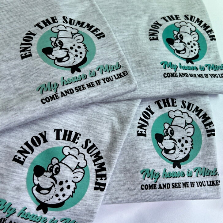 【Kids＆Junior】MINT original T shirt！！ボディーにも拘ったオリジナルTシャツは、これからの季節の主役になる一枚！！のサムネイル
