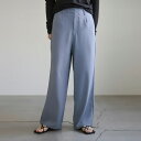 ハイウエストボタンデザインストレートパンツ / レディース ハイウエスト スラックス デザインパンツ カラーパンツ ストレート セレクトモカ selectmoca