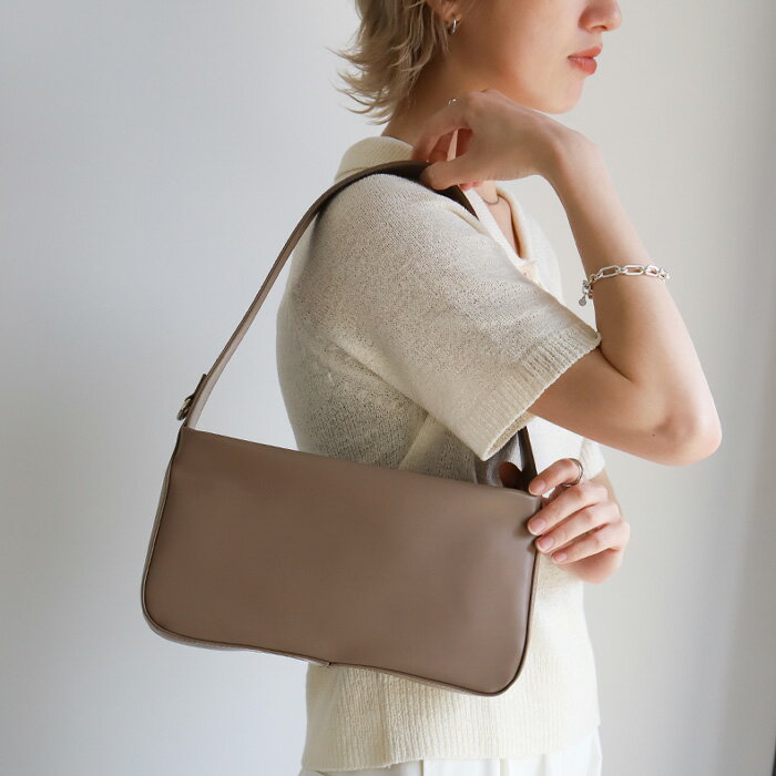 【クーポン利用で20％OFF】ワンハンドルスクエアバッグ / レディース スクエアバッグ シンプル デイリー ベーシック フェイクレザー ハンドバッグ ショルダーバッグ デイリー使い セレクトモカ selectmocaのサムネイル