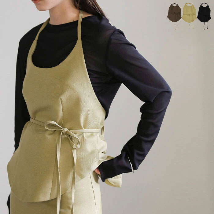 【14日(月)20:00~2時間限定店内全品20%OFF】【Rakuten限定】ヘムカーブビスチェ / 秋 冬 レディース ホルターネックレイヤード ビスチェ セレクトモカ selectmocaのサムネイル