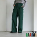 ハイウエストワイドパンツ / レディース 春 ワイドパンツ きれいめ タック ハイウエスト スラックス パンツ ボトム セレクトモカ selectmoca select moca モカ