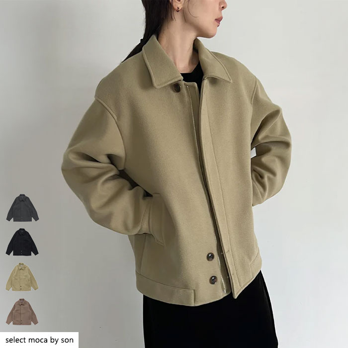 【24日(金)20:00〜2時間限定店内全品20％OFF】ビッグシルエットミドルコート / レディース 秋冬 ミドルコート ステンカラーコート アウター コート セレクトモカ selectmoca select moca by SON コラボアイテムのサムネイル
