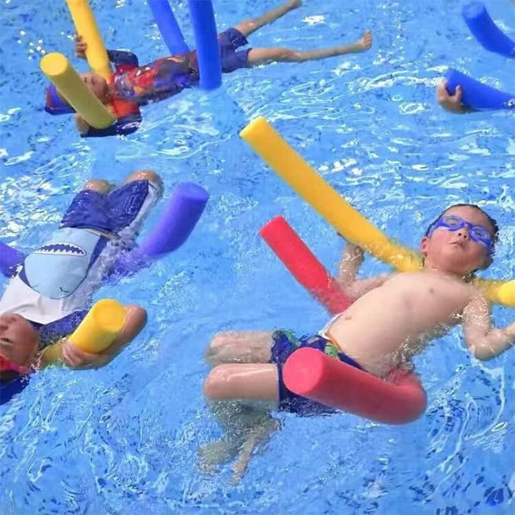 【5本セット】スポンジ 棒 プールスティック フロート棒 子供 水泳スティック プー...