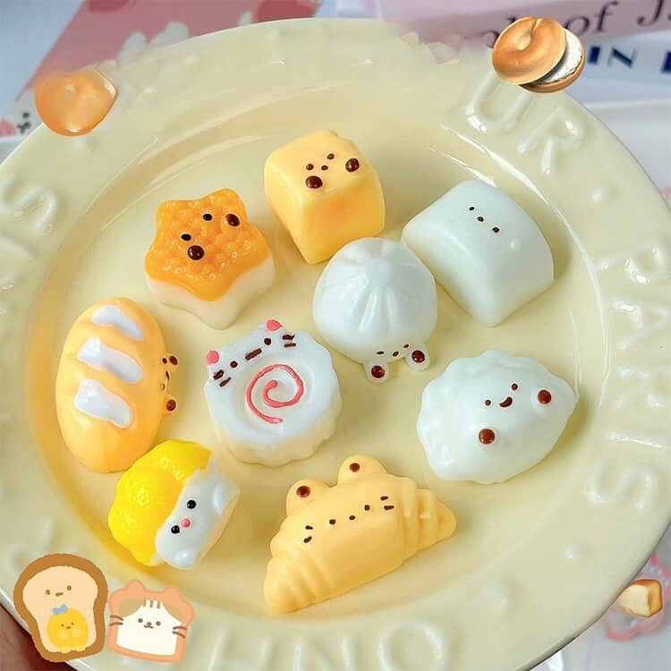 【10点セット】スクイーズ 子供 クイーズおもちゃ ケーキ ぷにぷに触感 ストレス解消 多種類 癒し 握る 減圧 もちもち パン 水感 低反発 触感いい 【10点セット】スクイーズ 減圧グッズ ソフト感覚 弾力性抜群 おしゃれ 大人 可愛い 男の子 女の子 子供会 selectstore-ansindo-10008202 セレクトストア 安心堂 サンプル画像3