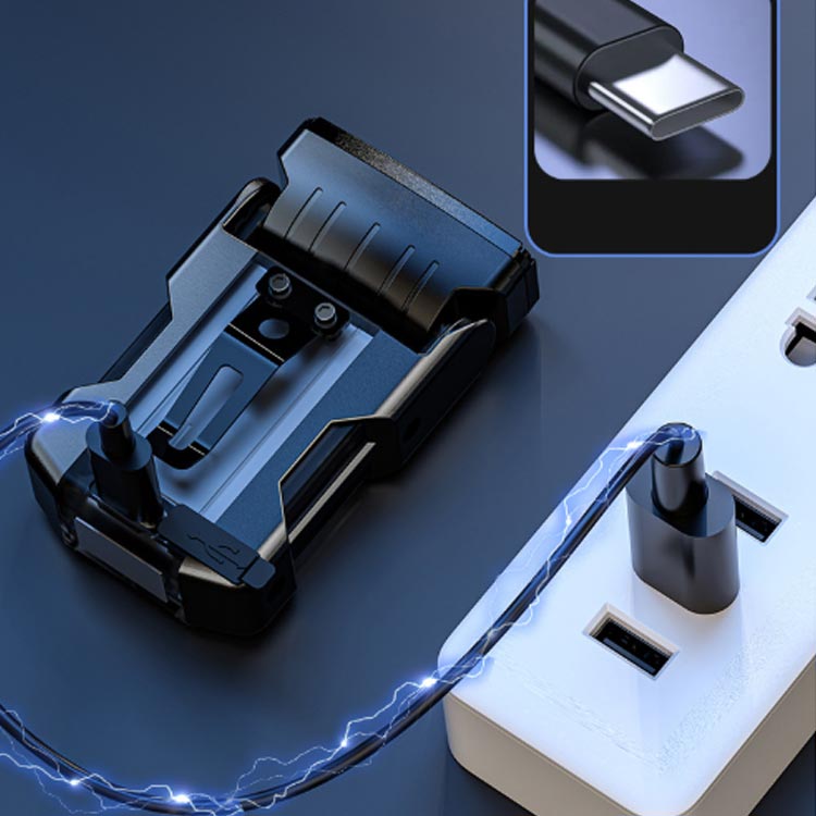 Type-c充電式 ミニLEDライト フラッシュライト ハンディライト 携帯ライト 非常用ライト 懐中電灯 ヘッド回転可 LEDライト ミニ LED コンパクト 充電式 超小型 軽量 ストラップ付き キーホルダー付き マグネット内蔵 防水 耐衝撃