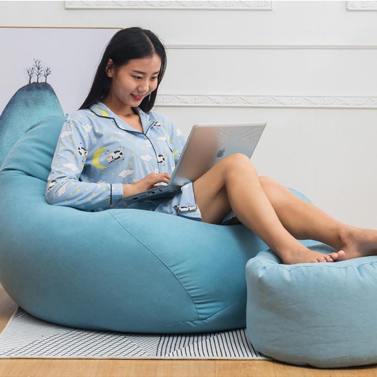 単品 クッションカバー 70*80cm 80*90cm 洗える ビーズクッション 洗えるカバー 17カラー カバーのみ 替えカバー 布地 クッションソファーカバー オールシーズン 大きめ [3]