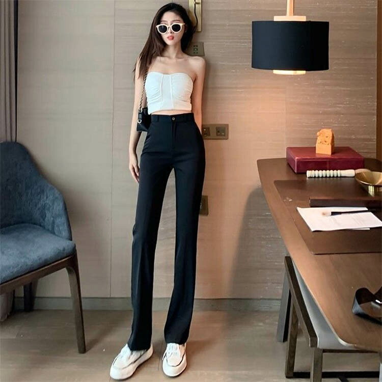 オフィス ストレッチ ボトムス テーパードパンツ きれいめ 春夏秋冬 パンツ フォーマル 大きいサイズ ストレッチパンツ ズボン スリム ロングパンツ テーパードパンツ オフィス 通勤 美脚パンツ 仕事用パンツ selectstore-ansindo-10003104 セレクトストア 安心堂 サンプル画像3