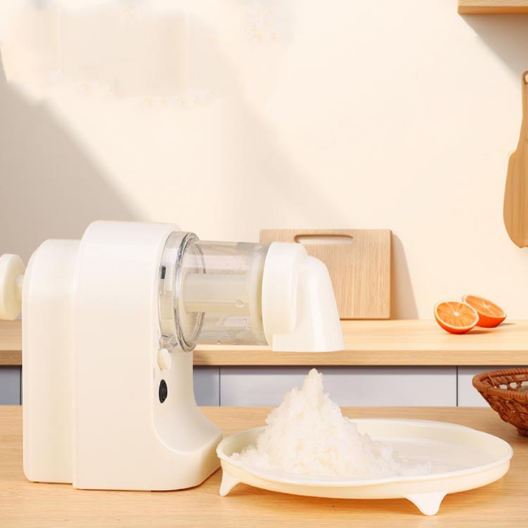 電動 ふわふわ かき氷機 家庭用 製氷カップ付き かき氷器 コンパクト かき氷器 か...